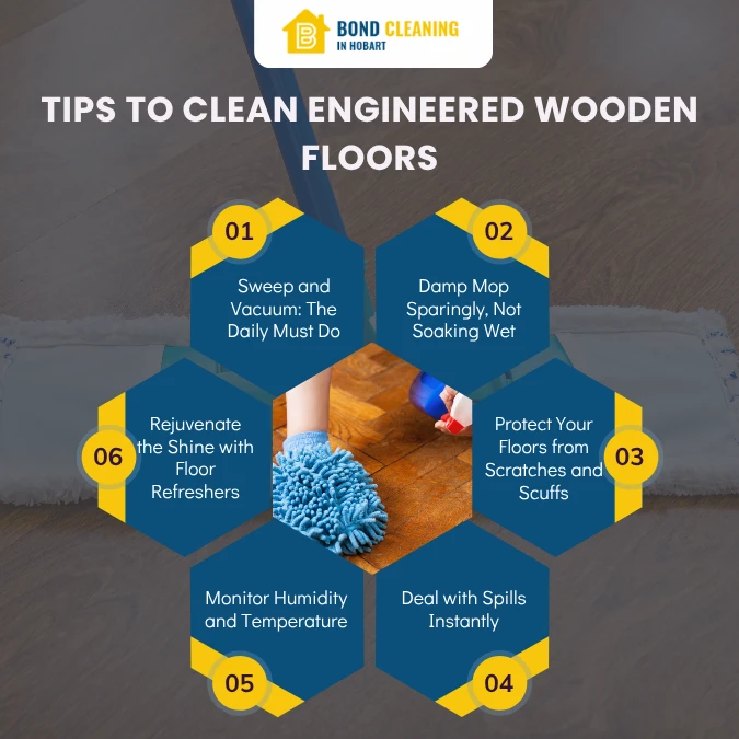 Tips to Clean Engineered Wooden Floors