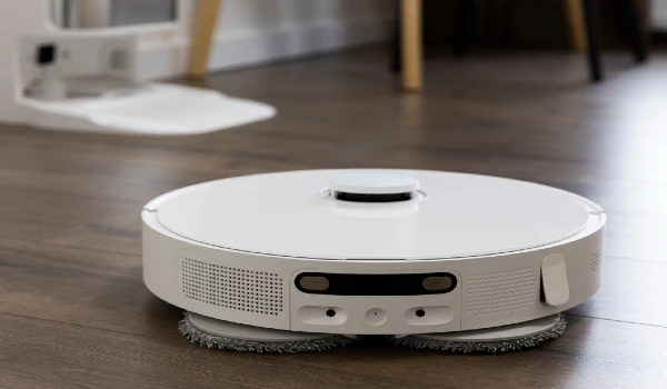 Still life of robotic vacuum
