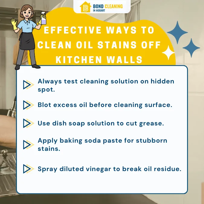 Effective Ways To Clean Oil Stains Off Kitchen Walls